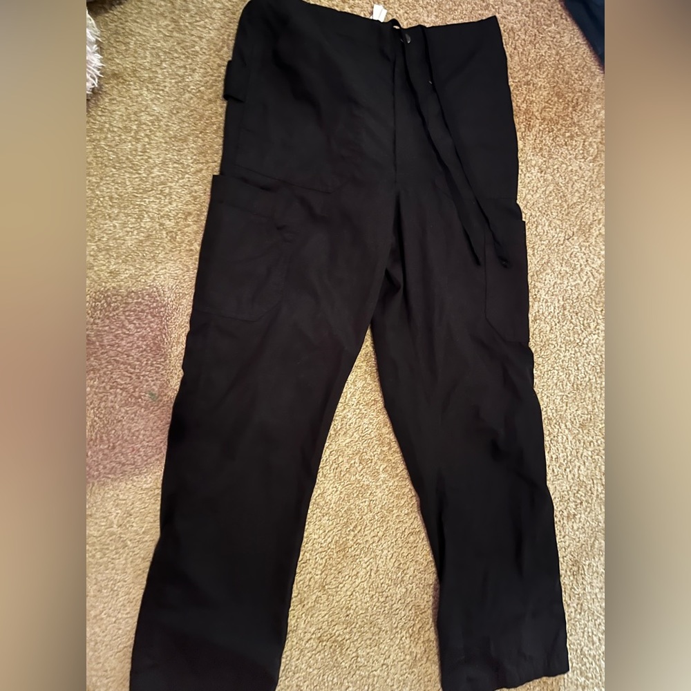 Black scrubs
